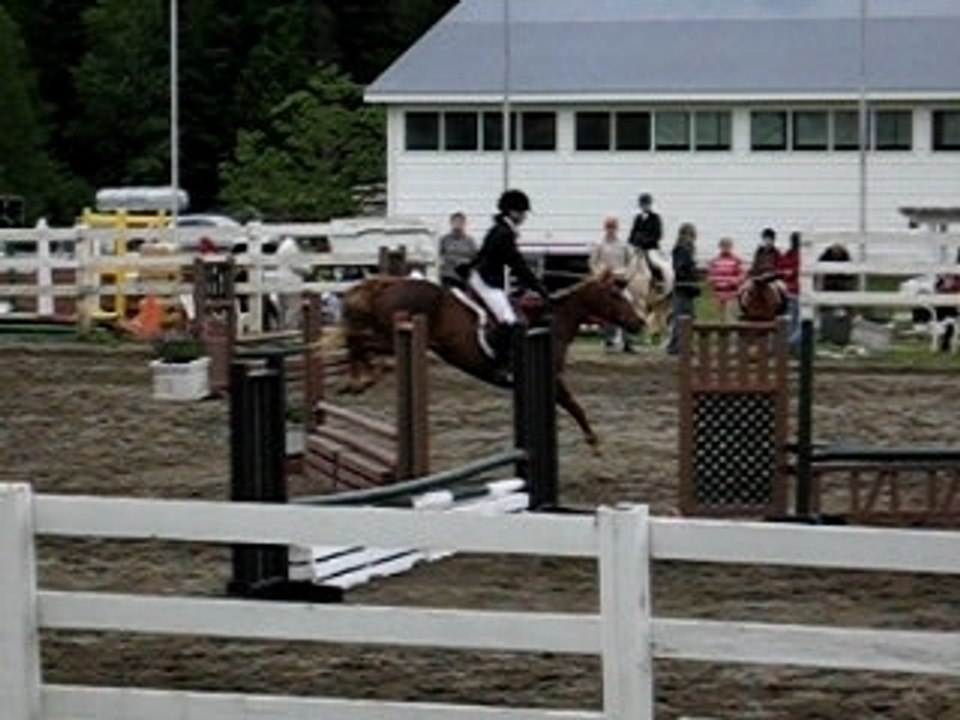 Compé: équitation nouveau cavalier - moi et Canelle