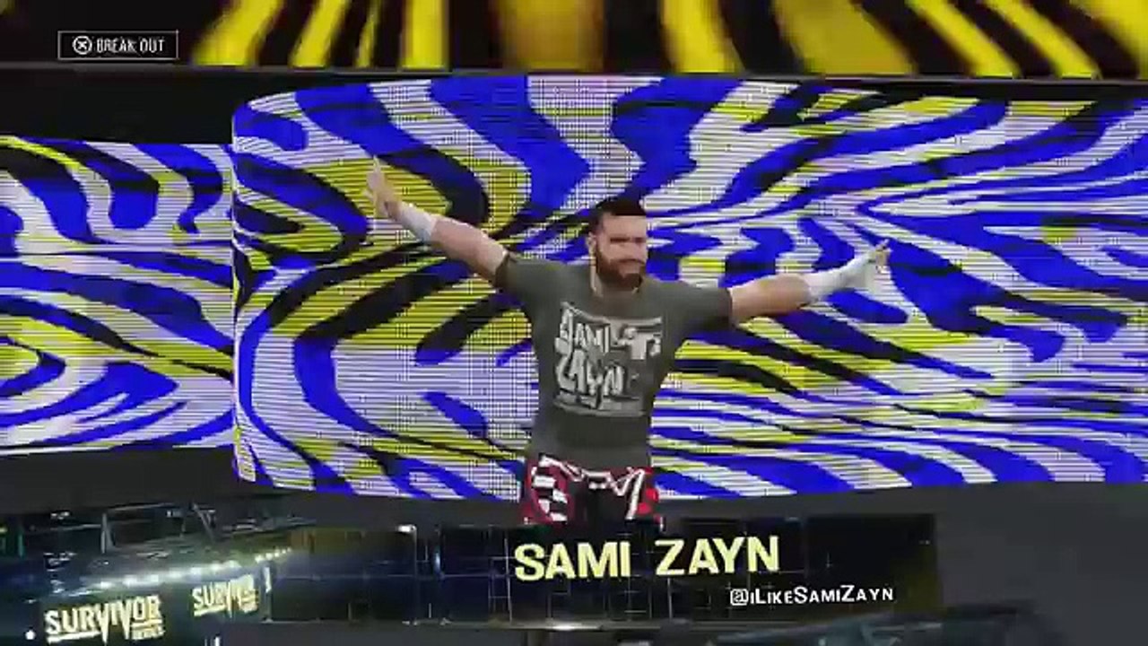 WWE 2K16 Sami Zayn Entrance & Finisher