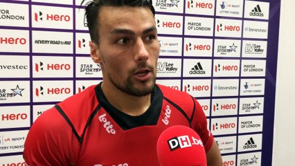 Champions Trophy de Londres: Simon Gougnard après le match contre l'Allemagne