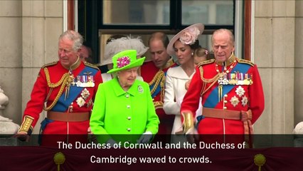 Queen at 90: Princess Charlotte's balcony debut