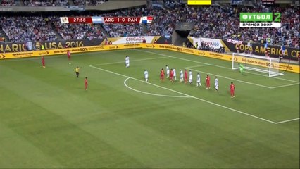Аргентина - Панама 5-0 (11 июня 2016 г, Кубок Америки)