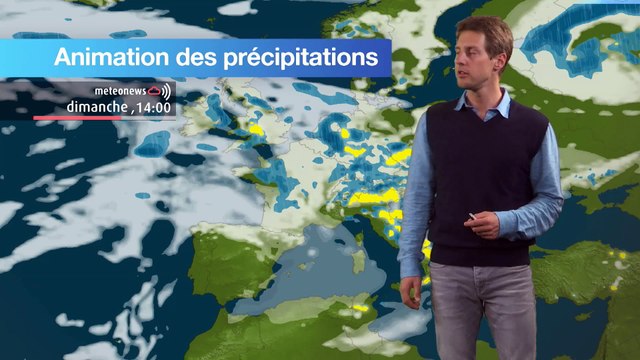 Prévisions météo pour la journée du dimanche 12 juin