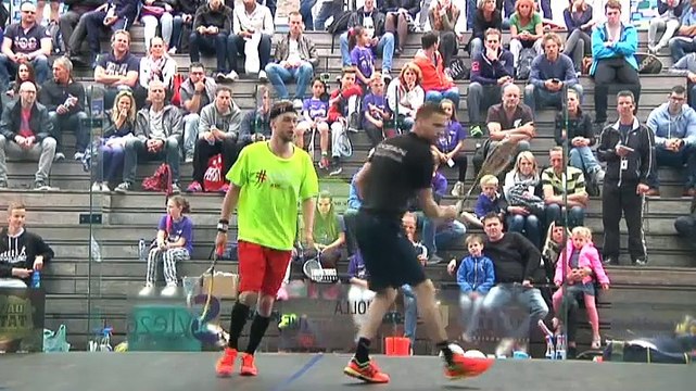 Wereldtoppers squashen op Grote Markt - RTV Noord