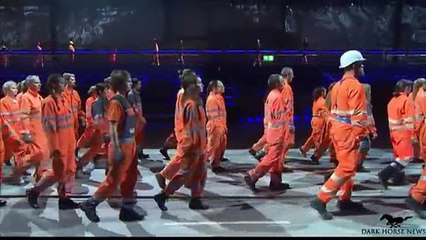 (Illuminati Ritual 2016) World's longest  tunnel Switzerland-Σατανιστική τελετή σήραγγας Ελβετία!