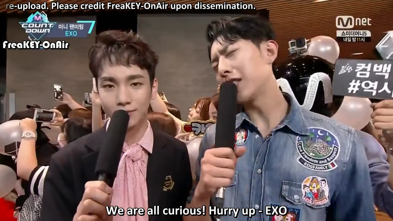 [ENG SUB] 160609 M!Countdown Key Cut