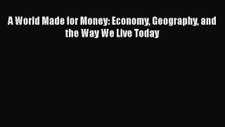 Download A World Made for Money: Economy Geography and the Way We Live Today  Read Online