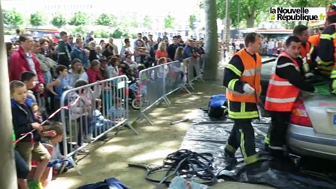 VIDEO. A Niort, les pompiers sont sur la Brèche