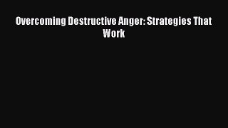 Download Overcoming Destructive Anger: Strategies That Work Ebook Free