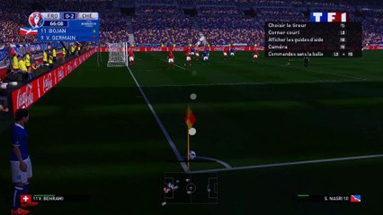 Euro 2016 - Frôce - Suisse 11 juin 2016 (2ème MT)