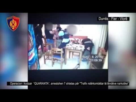 Report TV - Shkatërrohet rrjeti shqiptar i trafikut të drogës, 7 të arrestuar