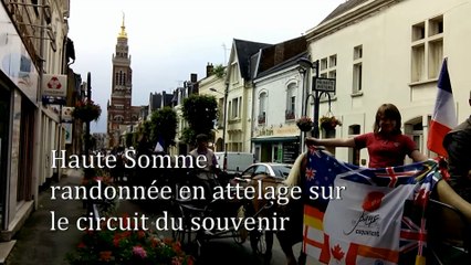 Haute Somme : randonnée en attelage sur le circuit du souvenir