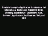 Download Trends in Enterprise Application Architecture: 2nd International Conference TEAA 2006