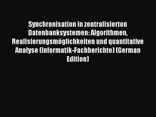 Effiziente Lese-Synchronisation in Zentralisierten Datenbanksystemen 📊