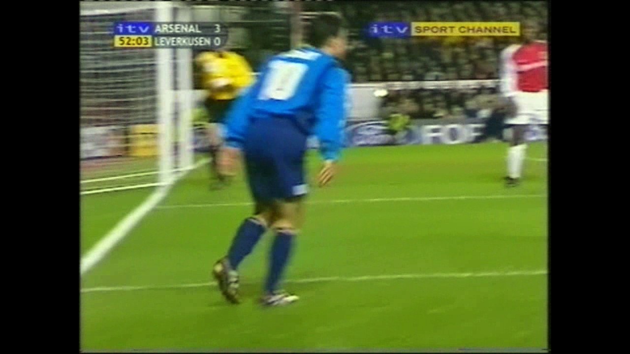 Arsenal 4-1 Bayer leverkusen 2001/02 2nd half