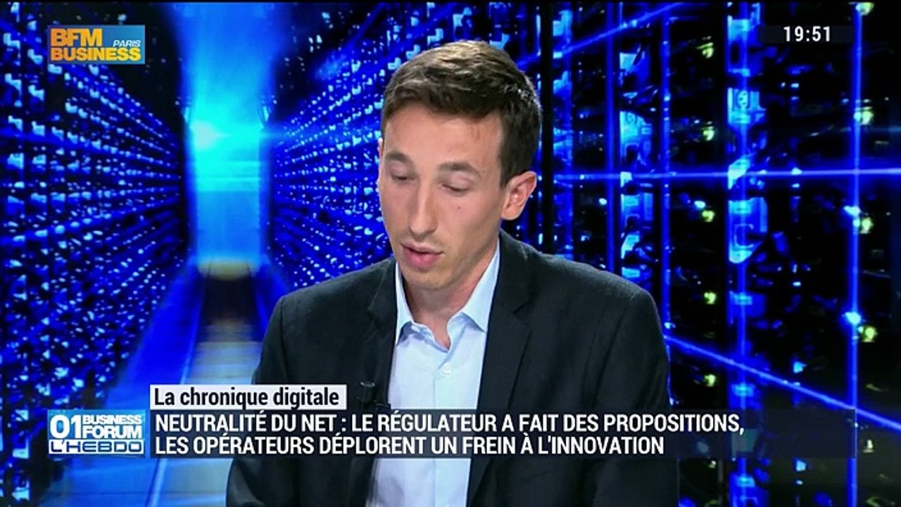 La chronique digitale: La neutralité du net est-elle un frein à l'innovation ? - 11/06