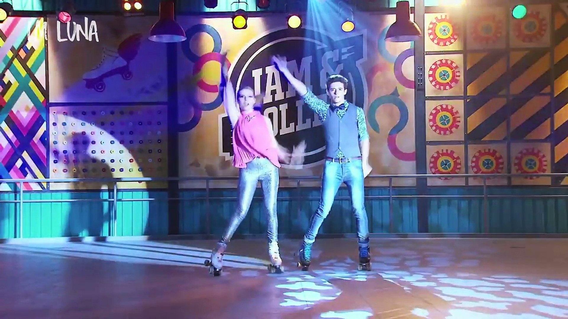 los patines de ámbar y de soy luna