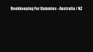EBOOK ONLINE Bookkeeping For Dummies - Australia / NZ DOWNLOAD ONLINE