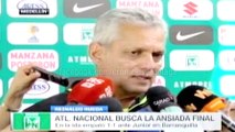 Reinaldo Rueda habló en la previa del juego entre Nacional y Junior · Liga Águila 2016-I (semifinales, vuelta)