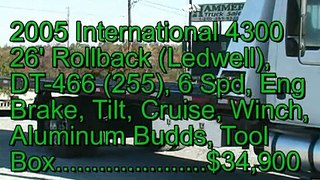 International Truck for Sale - 2005 International 4300 26' Rollback