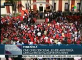 Venezuela: CNE informa de validación de firmas para el revocatorio
