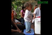 Baby 22 months old dancing Funny