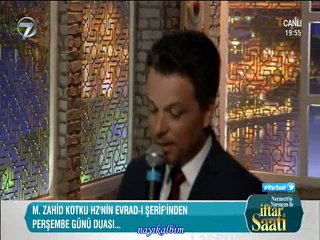 M.Zahid Kotku evradı Perşembe duası Ramazan 2016