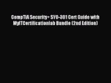 Read CompTIA Security  SYO-301 Cert Guide with MyITCertificationlab Bundle (2nd Edition) Ebook