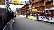 L'arrivée de la 6e étape du Critérium du Dauphiné à Méribel