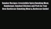 Read Books Smoker Recipes: Irresistible Spicy Smoking Meat Hamburger Smoked Chicken and Pork