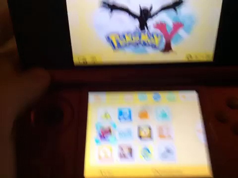Comment recommencer une partie sur pokemon X et Y