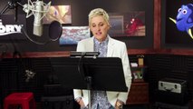 Finding Dory - Ellen Degeneres 'Dory' Behind the Scenes Voice Acting