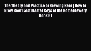 Download The Theory and Practice of Brewing Beer | How to Brew Beer (Lost Master Keys of the