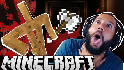 Moving ARMOR STAND Kills me! Custom HORROR MAP Minceaft NikNikamTV