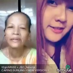 Nenek nenek Main Smule, Karaoke Menyanyikan Lagu Jawa. Gokil!! Haha