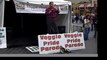 Bruce Friedrich, PeTA, at Veggie Pride Parade NYC 2011