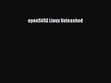Download openSUSE Linux Unleashed Ebook Free