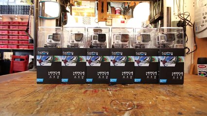SIX GoPro 4 Black Edition