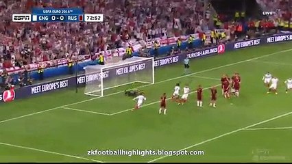 Eric Dier Super Free-Kick Goal HD - England vs Russia 1-0 11.06.2016 HD