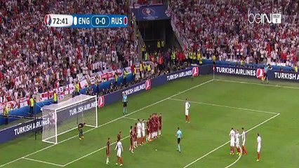 اهداف مباراة انجلترا وروسيا 1-1 الاهداف كاملة ( يورو 2016 )