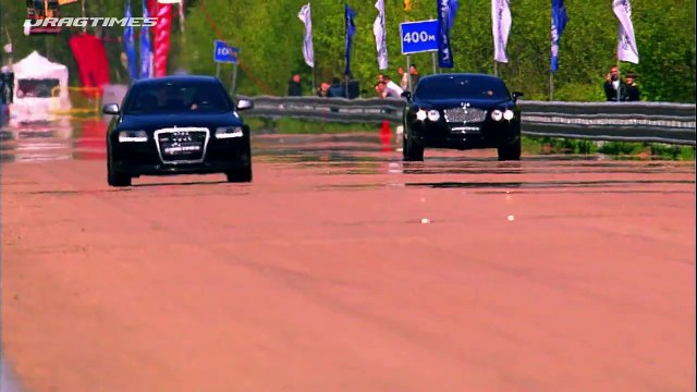 Bentley Continental GT vs Audi RS6 vs Mercedes ML63 AMG.
