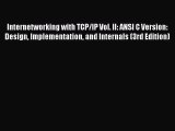 Read Internetworking with TCP/IP Vol. II: ANSI C Version: Design Implementation and Internals