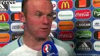 England 1-1 Russia - Wayne Rooney Post Match Interview - Euro 2016