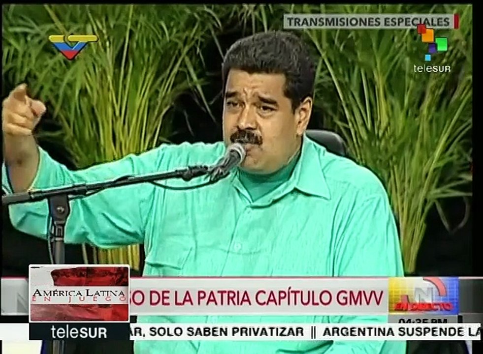 Maduro: si se cumplen requisitos, referendo revocatorio será en 2017