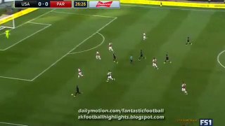 1-0 Clint Dempsey Goal - USA vs Paraguay 11.06.2016