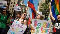 New York City, June 28, 2015 - LGBT Po-Russki & RUSA LGBT