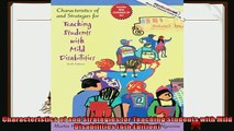 favorite   Characteristics of and Strategies for Teaching Students with Mild Disabilities 6th