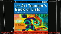 favorite   The Art Teachers Book of Lists 2nd Edition JB Ed Book of Lists