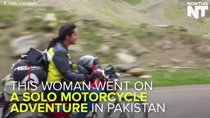 This young woman from Pakistan went on Motorcycle trip across Beautiful Pakistan