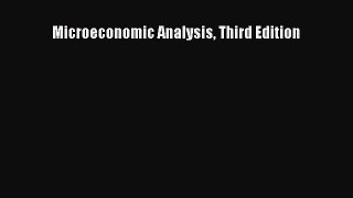 [PDF] Microeconomic Analysis Third Edition [Download] Online