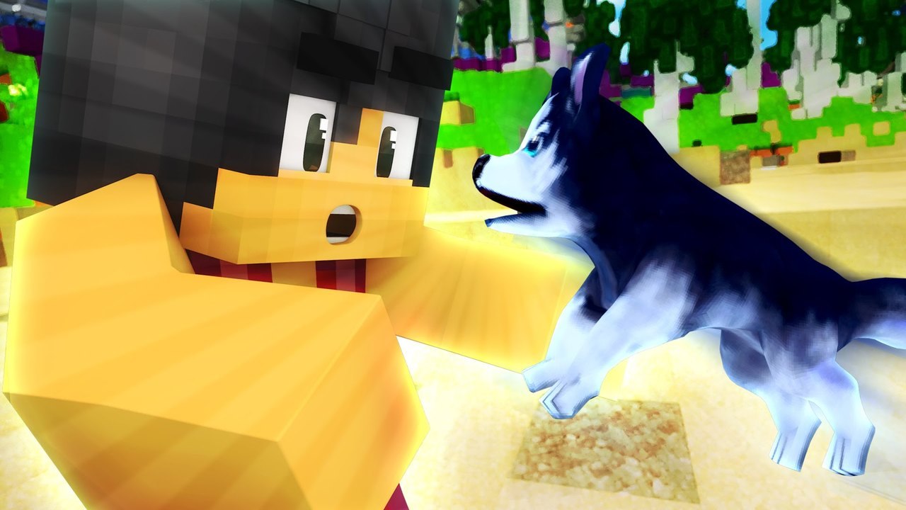 Beach Puppy  | Love~Love Paradise MyStreet [S2:Ep.2 Minecraft Roleplay]